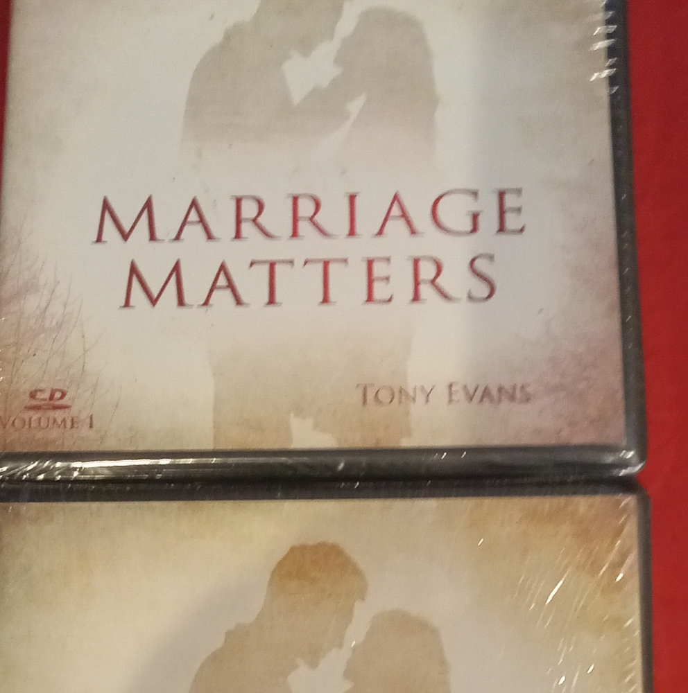 Dr. Tony Evans Ministry, Marriage Matters, Volume 1 and 2, 14 CDs